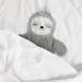Plush Sloth Hot Water Bottle - 1 Litre Natural Rubber Hot Water Bag for Warmth and Comfort - Buy Online on GoSupps.com
