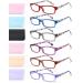 Gaoye Reading Glasses for Women 6 pack Fashion Readers for Women Men Spring Hinge Eye Glasses Blue Light Reading Glasses Anti Eyestrain *C1 Mix Color 1.5 x