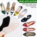 Women's Heel Pads Inserts - Prevent Heel Slip and Pain (4 Pairs) - Buy Online on GoSupps.com