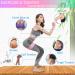 Jedebar Non-Slip Fabric Booty Bands - Pink Medium Resistance (3 Levels) for Glutes, Hips, Legs - Ideal for Yoga, Pilates, Exercise & Physiotherapy - Buy Online on GoSupps.com