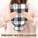 Buy NAANLE Black and White Plaid Anchor Hot Water Bottle - 1L Transparent Pain Relief & Warmth for Bed Hands & Feet Cozy Heat & Cold Therapy Solution - Buy Online on GoSupps.com