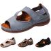 Buy XTZYGLFD Women's Summer Sandals - Fashionable Breathable Leopard Pattern Open Toe Thick Sole Lightweight Hook Loop - Size 6 UK - Buy Online on GoSupps.com