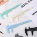 5-Piece Eyebrow Measuring & Mapping Tool Set - Mini Vernier Caliper, Sliding Gauge Ruler for Microblading & Makeup Artists - Fresh Colors - Buy Online on GoSupps.com