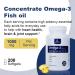 Fish Oil Omega 3 Concentrate Supplement 1000 mg Rich in EPA and DHA Supports Heart Joint Brain and Eye Health Promotes Overall Well-Being Strengthens The Immune System Non-GMO | 200 softgels 200 Count(Pack of 1) - Buy Online on GoSupps.com