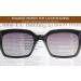 FEISEDY Reader Sunglasses B2895 - Tinted Reading Glasses for Women & Men | Square Leopard Frame & Gradual Tea Lens 2.5x - International Shipping Available - Buy Online on GoSupps.com