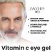Bacchus Men Vitamin C Eye Gel - Reduce Dark Circles Puffiness & Spots | Anti-Aging Treatment | Made in USA | 0.5 oz - Buy Online on GoSupps.com