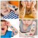 60 Sheets 800 Styles Temporary Tattoos for Kids - Waterproof Tattoo Stickers for Boys and Girls Birthday Party - Unicorn, Mermaid, Dinosaur, Animal Designs - Buy Online on GoSupps.com