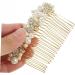 Didiseaon Alloy Rhinestone Hair Comb Pearl Side Comb Hair Accessories for Prom Pearl Clips for Hair Rhinestone Hair Clip Pearl Hair Pin Bridesmaid Rhinestones Jewelry Diamond - Buy Online on GoSupps.com