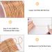 BENECREAT 32.8ft Tarnish Resistant Copper Wire - Ideal for Jewelry Making, Beading, Wrapping, Sculpturing, Floral & Gardening - 16 Gague Craft Wire - Buy Online on GoSupps.com