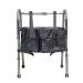 Walker Bag Wheelchair Pouch Armrest Accessories Basket Hand Storage Bags with Cup Holder Water-Resistant for Rollator Folding Walkers Suit for Elderly Seniors Handicap Disabled Black