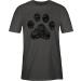 Shirtracer Men's T-Shirt - High Five Dog Paw Gift for Dog Owners | Dark Grey 4XL - Large Sizes Available - Buy Online on GoSupps.com