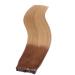 Tape In Hair Extensions #12/26 Ombre - 40cm - 100% Remy Real Hair - 30 Bricks - Tress by Novon - Buy Online on GoSupps.com