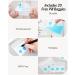 ZIKEE Slim Folding Pill Organizer Bag | 20 BPA-Free Pocket Pill Pouches | 22 Slot Travel Pill Box with Zipper for Vitamins & Medications - Buy Online on GoSupps.com