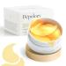 Depology Restoring Hydrogel Under Eye Patch - 60 Brightening Caffeine Gold Pads for Dark Circles Puffiness & Wrinkles - Travel-Friendly - Buy Online on GoSupps.com