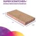 SmartyKat Super Scratcher+ Double Wide Catnip-Infused Corrugated Cat Scratcher | Stimulating, Promotes Healthy Nail Growth | Single Pack Super Scratcher - Buy Online on GoSupps.com