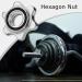 Fleymu Dumbbells & Dumbbell Locks - Short Spinlock Clamps (4 Pieces) for Secure Weight Lifting - Buy Online on GoSupps.com