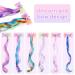 6 Colors Unicorn Bow Clips with Glitter Butterfly Hair Extensions - Princess Dress Up Headdress for Girls - Buy Online on GoSupps.com