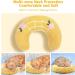Jognee Pillow for Cats | Soft Fluffy Pet Calming Toy | Catnip Pillow Catnip Plush Toy | U-Shaped Pillow for Sleeping Resting Playing (Yellow) - Buy Online on GoSupps.com