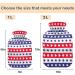 Naanle Stripes American Hot Water Bottle 1L | Transparent Bag | Heat Therapy & Pain Relief for Bed Hands & Feet - Buy Online on GoSupps.com