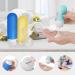 Beveetio 17 Pack Travel Bottles TSA Approved - Leakproof Silicone Toiletry Containers - BPA Free, Refillable & Travel Size - Multicolor - Buy Online on GoSupps.com