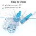 Sensory Chew Necklace for Kids - 5 Pack Blue Silicone Chew Toys for ADHD, Autism, Anxiety - Reduce Fidgeting in Boys, Girls, Adults & Children - Buy Online on GoSupps.com