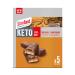 SlimFast Advanced Keto Fuel Bar Low Sugar Bar for Keto Lifestyle with Chocolate Coating Nutty Caramel Multipack 46 g 5 Count (Pack of 1) Nutty Caramel 5 Count (Pack of 1)