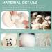 Laundry Wool Dryer Balls Natural Downy Laundry Fabric Softener Beads Reusable for Dryer 6 Pack XL Baby Safe with Lucky Panda Save Drying Time - Buy Online on GoSupps.com
