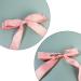 2 Pack Hair Bows for Women Pink Bow Hair Clips French Barrette with Long Silky Satin Hair Ribbons for Women Girls(Pink) - Buy Online on GoSupps.com