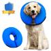 Supet Rewrise dog protective inflatable dog collar protective collar crawls for pets adjustable comfortable protective collar with Velcro fastener M: neck circumference: 22.9-33.0 cm blue