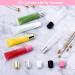 50Pcs 15ml Lip Gloss Tubes with Pink Cap - DIY Cosmetic Squeeze Tubes with Labels, Syringe, and Funnel - Pink x 50pcs - Buy Online on GoSupps.com