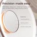 Beautifect 7x Magnifying Mirror - Clear Compact Mirror for Precision Makeup Tweezing & Skincare Travel Magnifying Pocket Mirror with Vegan Leather Sleeve Fits Glow Mirror - Matte Gold - Buy Online on GoSupps.com