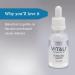 Vitali Premium Bakuchiol Facial Oil - Natural Retinol Alternative for Age & Wrinkle Reduction Soothes Skin - 1 fl. oz - Buy Online on GoSupps.com