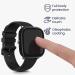 kwmobile Cover Set for Huami Amazfit GTS 2 Mini - Tempered Glass and Plastic Frame - Black (2 Pack) - Buy Online on GoSupps.com