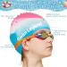 Buy 3D Silicone Bathing Cap for Kids | Long Hair Swimming Cap for Ages 5-14 | Comfortable & Waterproof - Buy Online on GoSupps.com