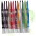 FOMIYES 24 Pcs Colorful Eyeliner Colored Eyeliners Women Cosmetic Pen Metal No Smudge Miss Make up Kit 1 count (Pack of 1) As Shownx2pcs - Buy Online on GoSupps.com