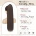 60cm Medium Brown Sofeiyan Ponytail Hair Extension - Natural Soft Synthetic Braid for Women - Buy Online on GoSupps.com