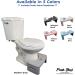 Bathroom Toilet Stool with Freshener | Potty Training Squat Stool for Adults, Kids & Toddlers | Foldable Foot Step, Travel-Friendly | 7 Easy Squatting Positions | Air Fragrance | Modern Gray - Buy Online on GoSupps.com