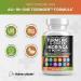 Turmeric Curcumin Joint Support Supplement with Ginger, Moringa, Boswellia, Saffron - 120 Caps - Made in USA - Buy Online on GoSupps.com