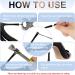 High Heel Replacement Tips | MHBH Shoe Heel Repair Kit - 20 Pairs 2 Colors & Pliers Fits Women's Shoes (Sizes 8-12.5mm - Buy Online on GoSupps.com