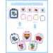Pllieay 5PCS Cross Stitch Kits for Kids 7-13 | Includes 5 Project Patterns, Square Embroidery Hoops, 11 Skeins | Needle Point Starter Kit with Instructions - Buy Online on GoSupps.com