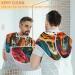 Flower Tiger Beard Bib Apron - Beard Hair Catcher for Men | Perfect Gift for Father's Day Anniversary & Christmas | Includes 2 Suction Cups - Buy Online on GoSupps.com