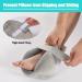 FANWER Heel Protectors - Foot Support Pillow for Pressure Sores & Pain Relief - 1 Count Gray - Buy Online on GoSupps.com