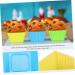 Alipis 18pcs Silicone Molds Silicone Cupcake Molds Square Baking Mold Cake Pan Muffin Pan Candy Child - Buy Online on GoSupps.com