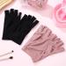 POPETPOP 2 Pairs Uv Gloves Uv Rays Gloves Nail Art Accessory Nail Gloves Nail Art Gloves Nail Art Supplies Anti-uv Fingerless Gloves Fingerless Gloves for Women Sun Protection Cotton Miss - Buy Online on GoSupps.com