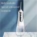 Buy Water Flosser Professional Cordless Oral Irrigator - 350ML IPX6 Waterproof 3 Modes & 5 Nozzles for Braces Care | Portable Teeth Cleaner for Home & Travel - Buy Online on GoSupps.com