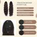 Ponytail Extension Black Wave Ponytail for Black Women Synthetic Long Wavy Ponytail Hair Synthetic Drawstring Ponytail Clip in Hairpiece Ponytail Hair Extension(Black) - Buy Online on GoSupps.com