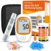 Uric Acid Test Kit Uric Acid Monitor 25Pcs Uric Acid Test Strips Lancets Home Uric Acid Meter Get results fast mg/dl Uric Acid Meter Test Kit