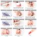Morovan Builder Gel for Nails Kit - Clear, White, Pink Hard Gel Extension Set | Professional Nail Builder Gel for Beginners - DIY at Home Kit - Buy Online on GoSupps.com