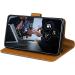 Milegao Leather Magnetic Cover for Coolpad Cool 20 - Wallet with Card Slot + 2 Hardened Glass Screen Protectors - Gray - Buy Online on GoSupps.com
