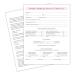 Bridal Makeup Service Contract | 50 Pack | 8.5 x 11 A1 Forms | Makeup Artist Supplies | Bridal Contract | White and Pink Forms